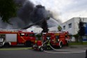 Grossbrand Halle Troisdorf Kriegsdorf Junkersring P051